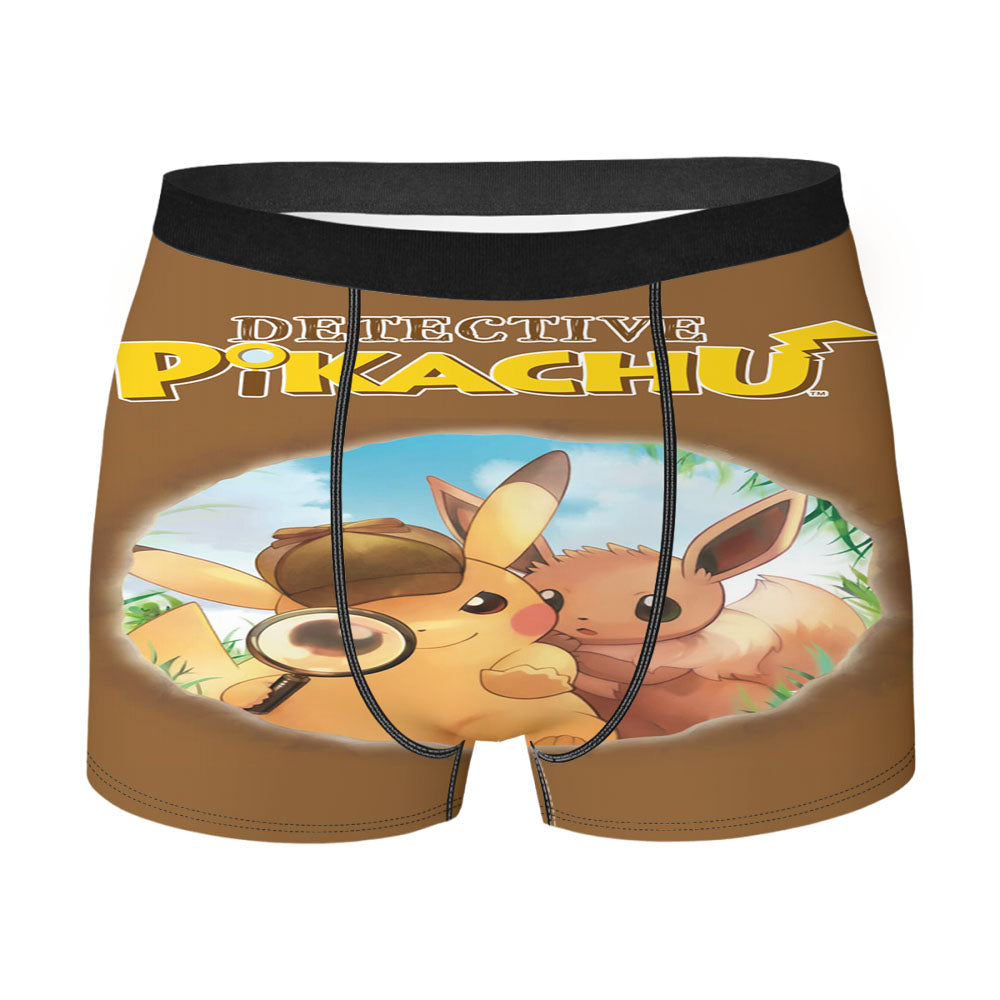 Detective Pikachu Poster Men'S Boxer Briefs