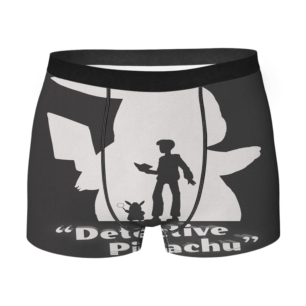 Detective Pikachu Wallpaper Men'S Boxer Briefs