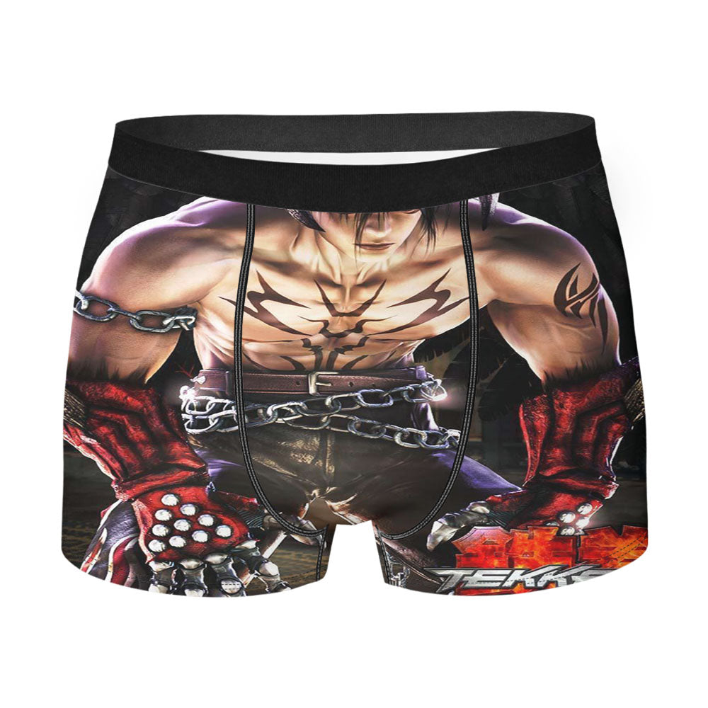 Devil Jin Black Wings Tekken Wallpapers Men'S Boxer Briefs
