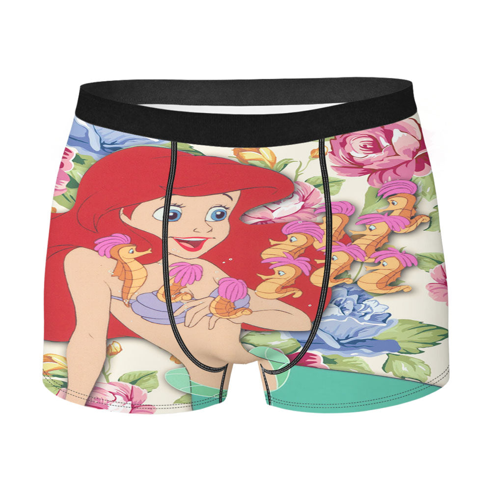 Disney_Ariel- Men's Boxer Briefs