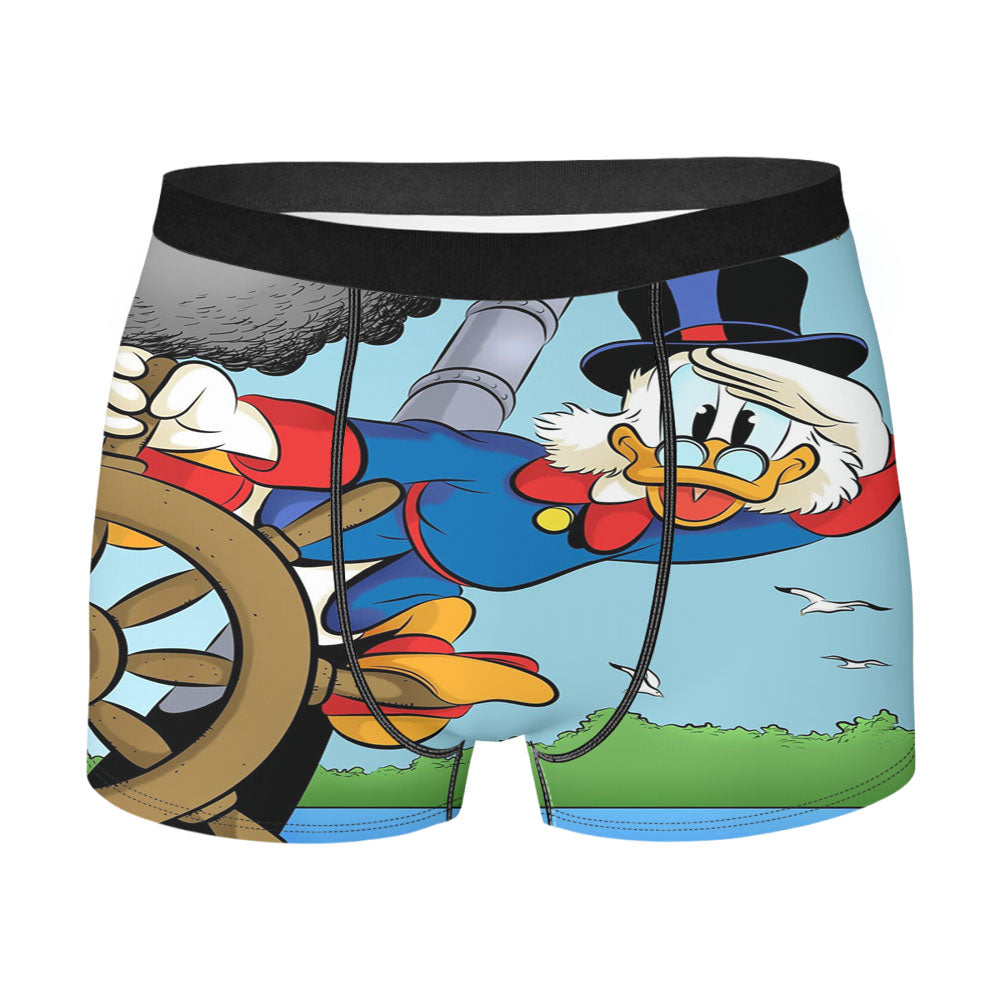 Disney Cartoons Mcduck Men'S Boxer Briefs