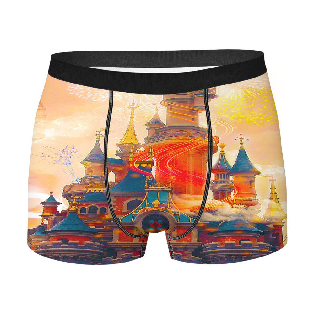 Disney Castle Men'S Boxer Briefs