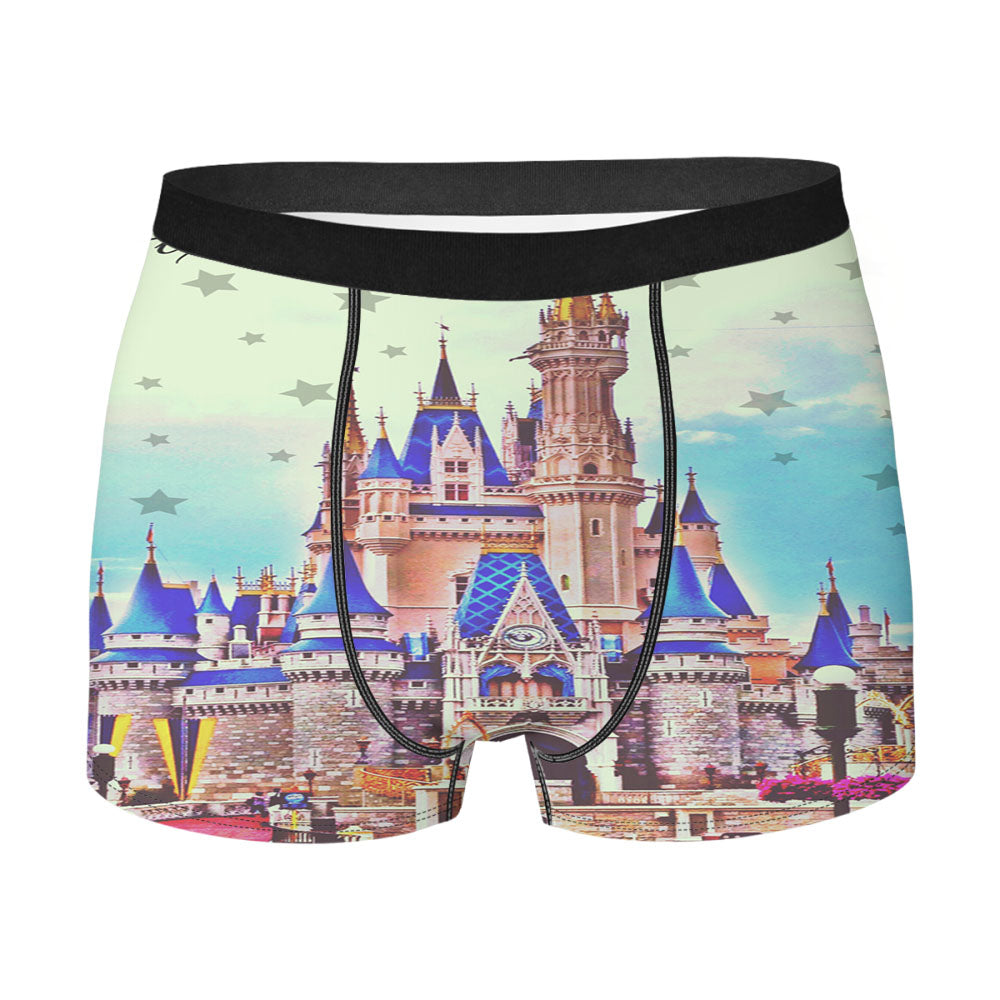 Disney Castle Star Men'S Boxer Briefs