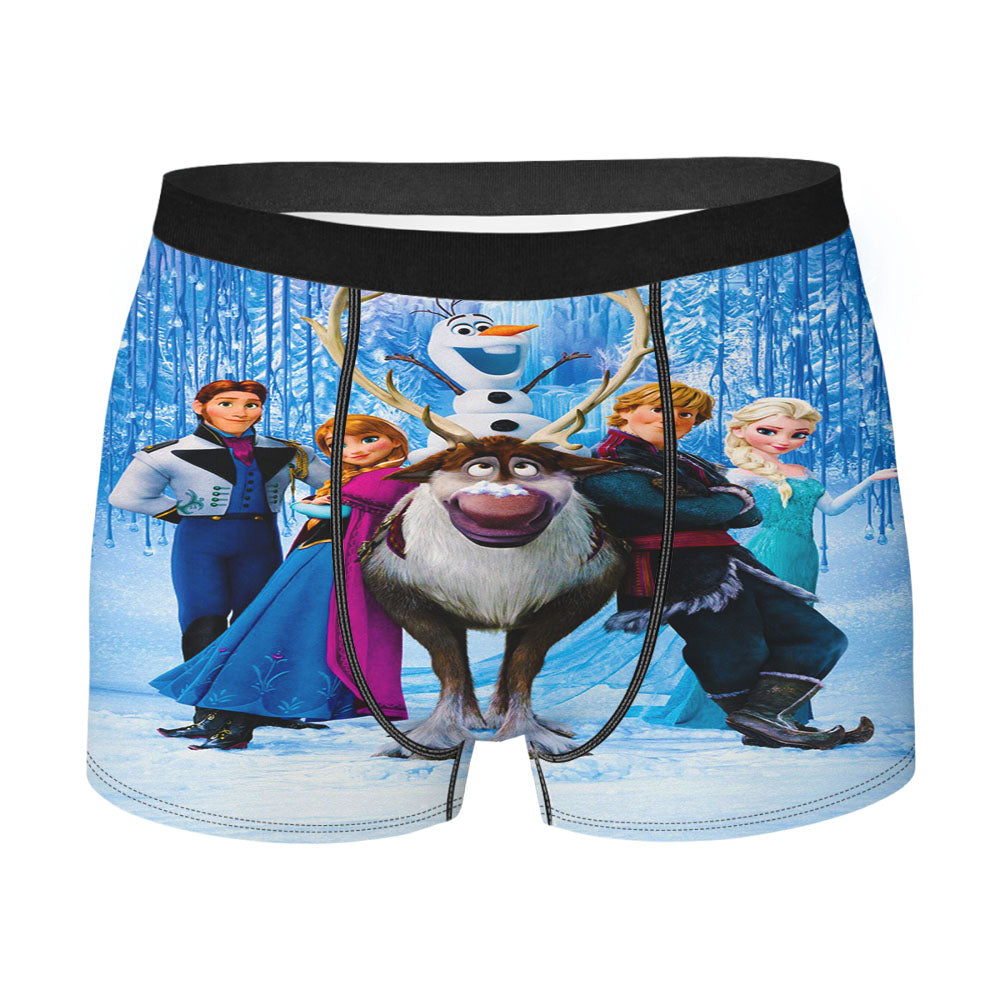 Disney Frozen Characters Men'S Boxer Briefs
