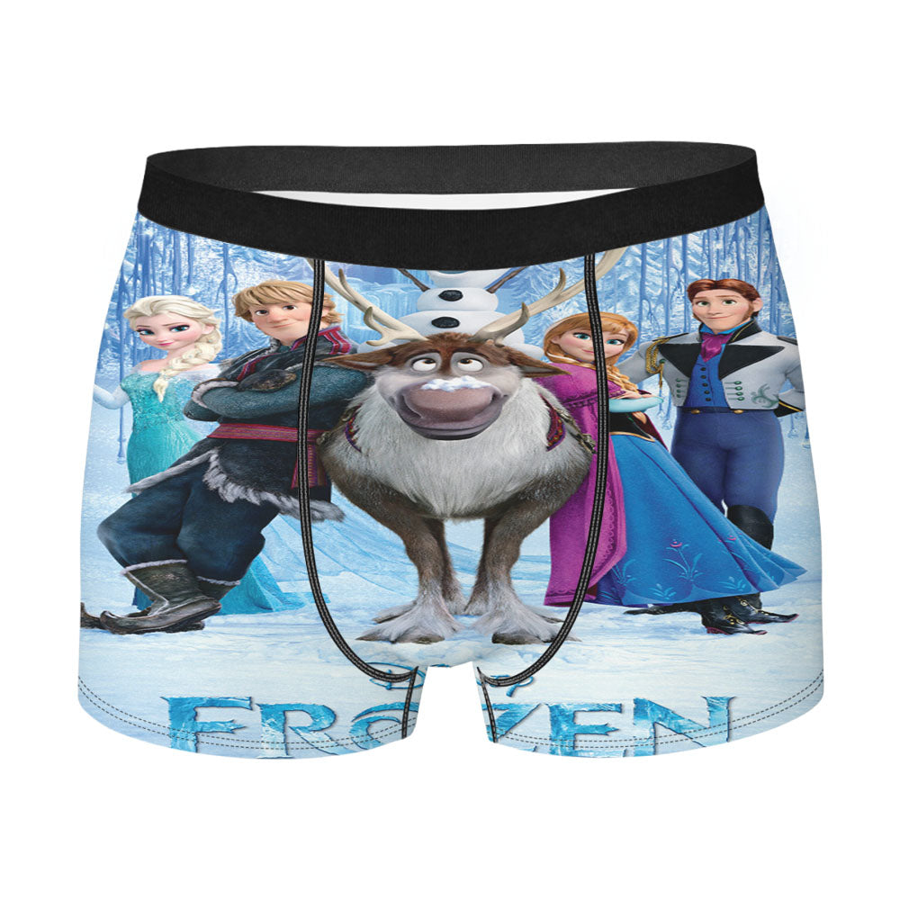 Disney Frozen Cover Men'S Boxer Briefs