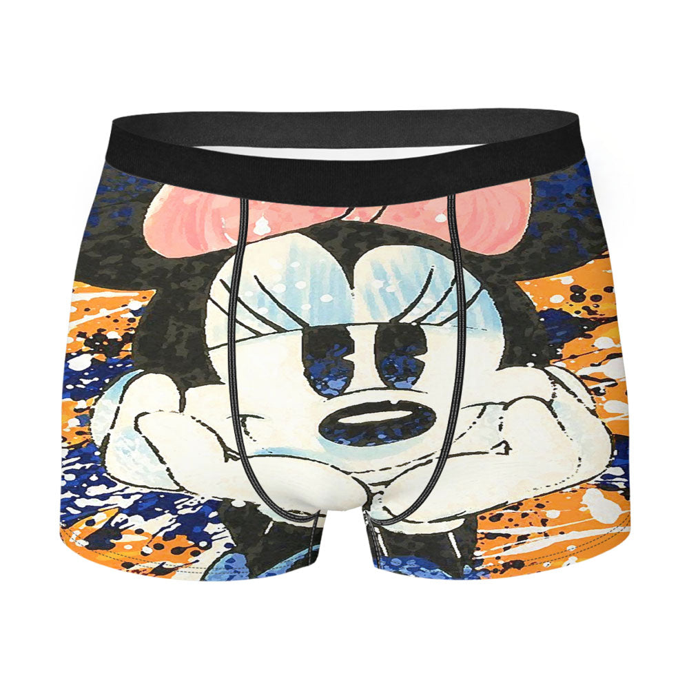 Disney Minnie Mouse Men'S Boxer Briefs