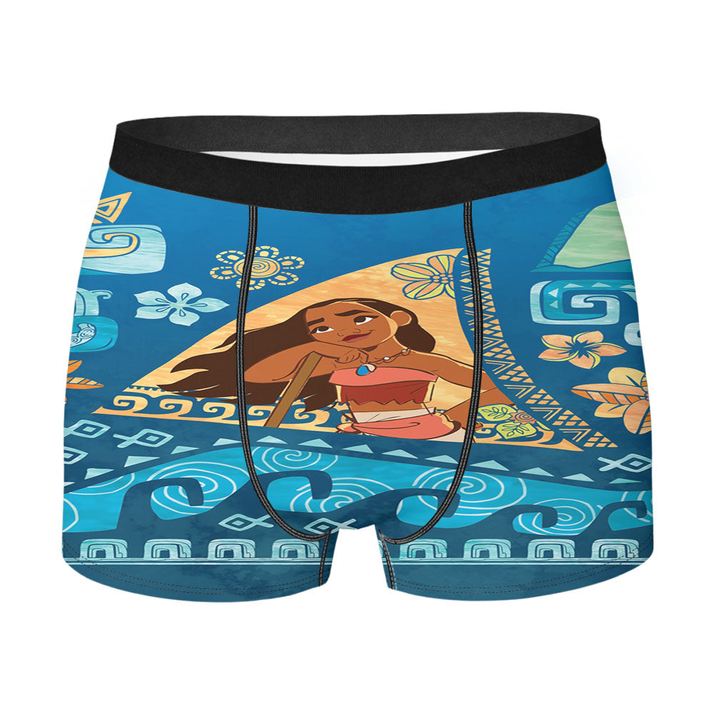 Disney Moana Style Men'S Boxer Briefs