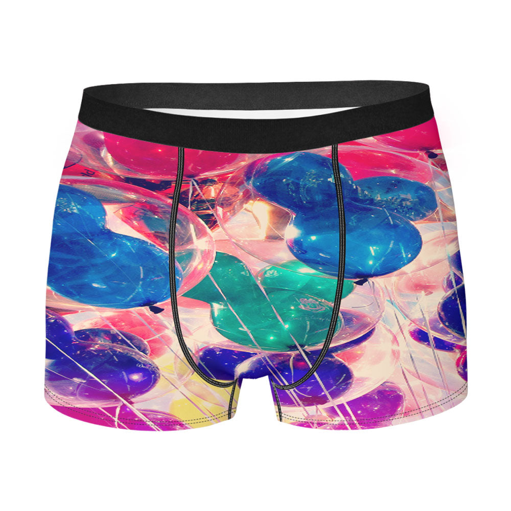 Disney Mouse Baloon Men'S Boxer Briefs