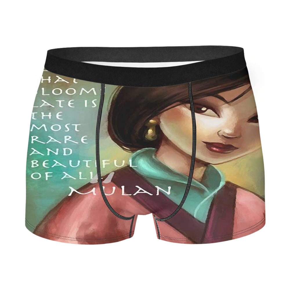 Disney Mulan Quote Men'S Boxer Briefs