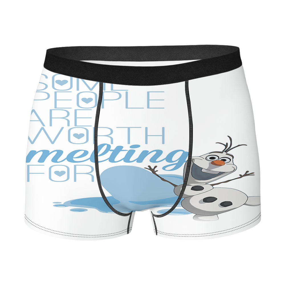 Disney Olaf Quote Men'S Boxer Briefs