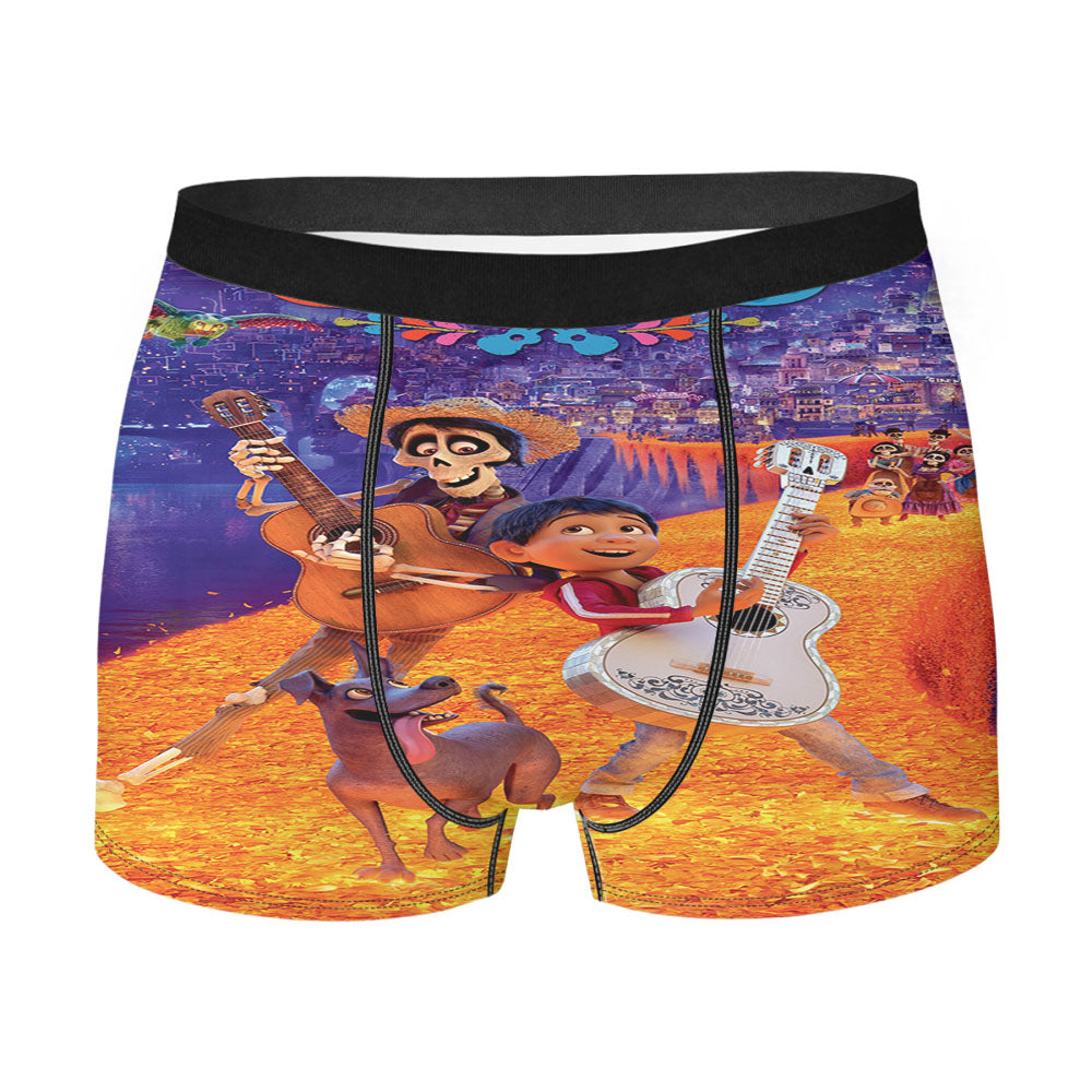 Disney Pixar Coco Poster 2 Men'S Boxer Briefs