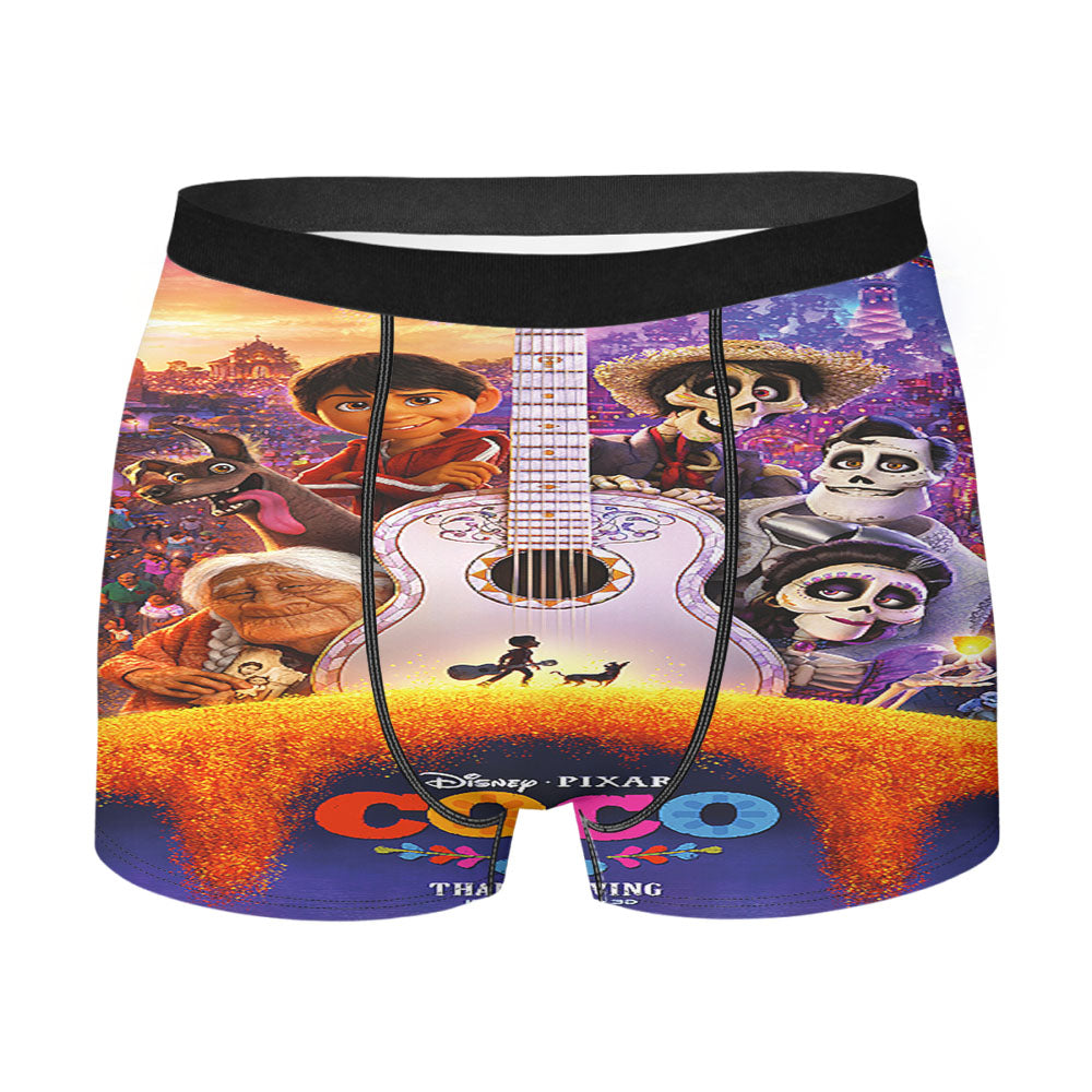 Disney Pixar Coco Poster Men'S Boxer Briefs