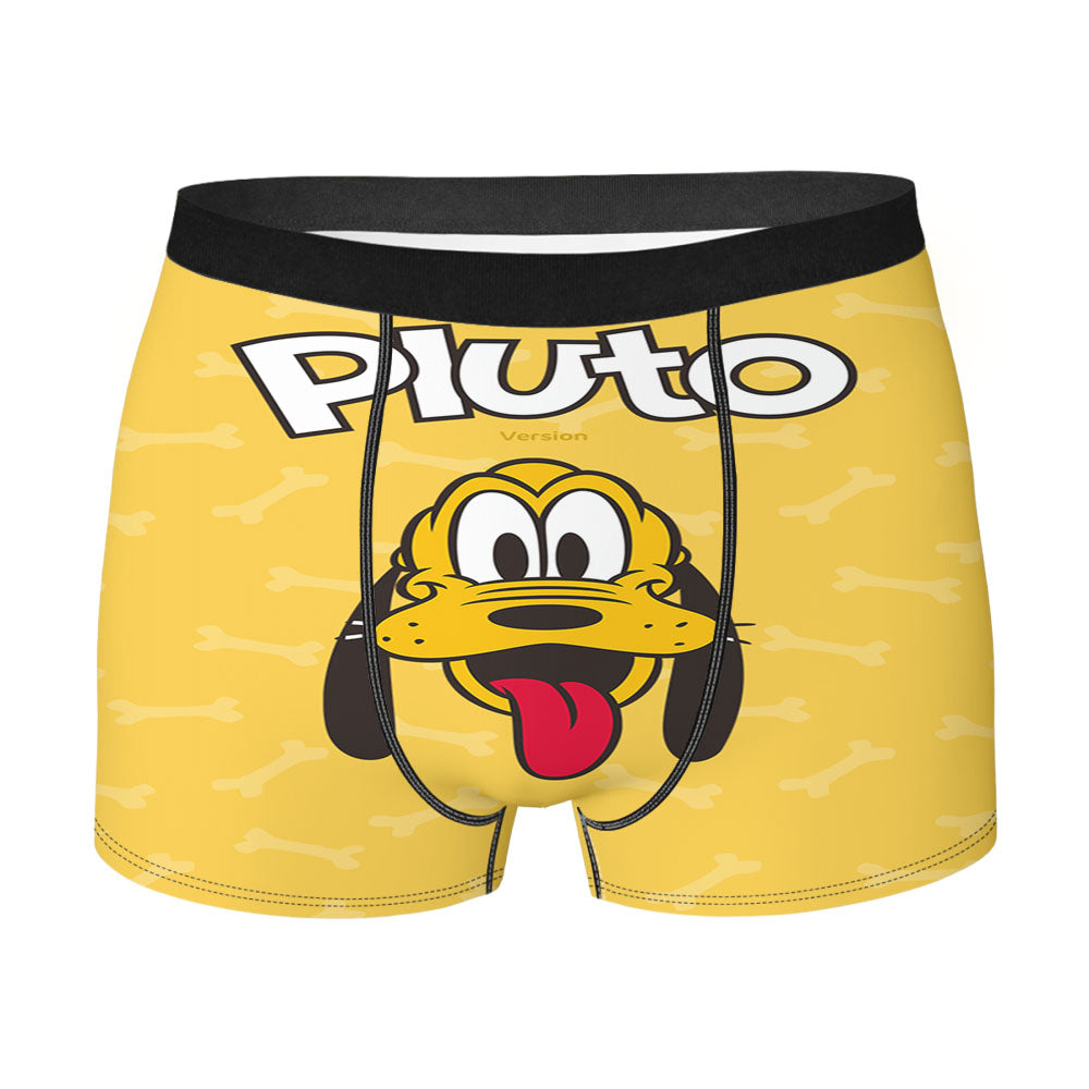 Disney Pluto Wallpaper Men'S Boxer Briefs