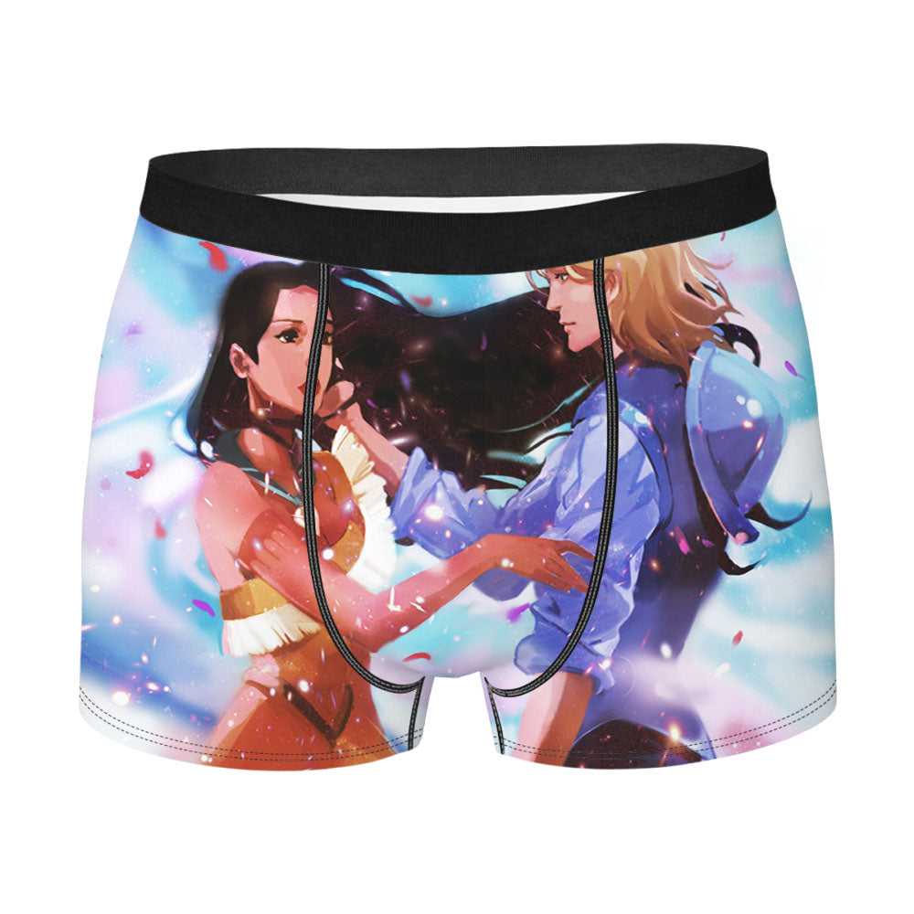 Disney Pocahontas And John Smith Men'S Boxer Briefs