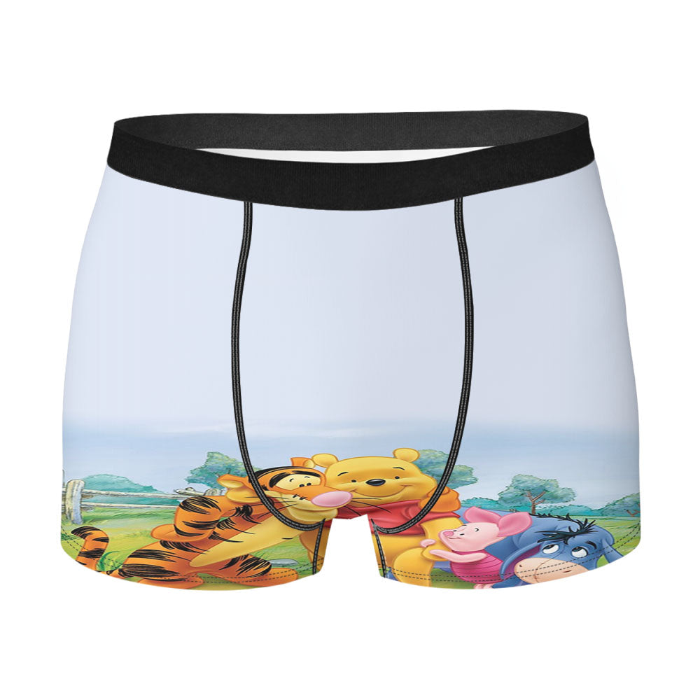 Disney Pooh Men'S Boxer Briefs