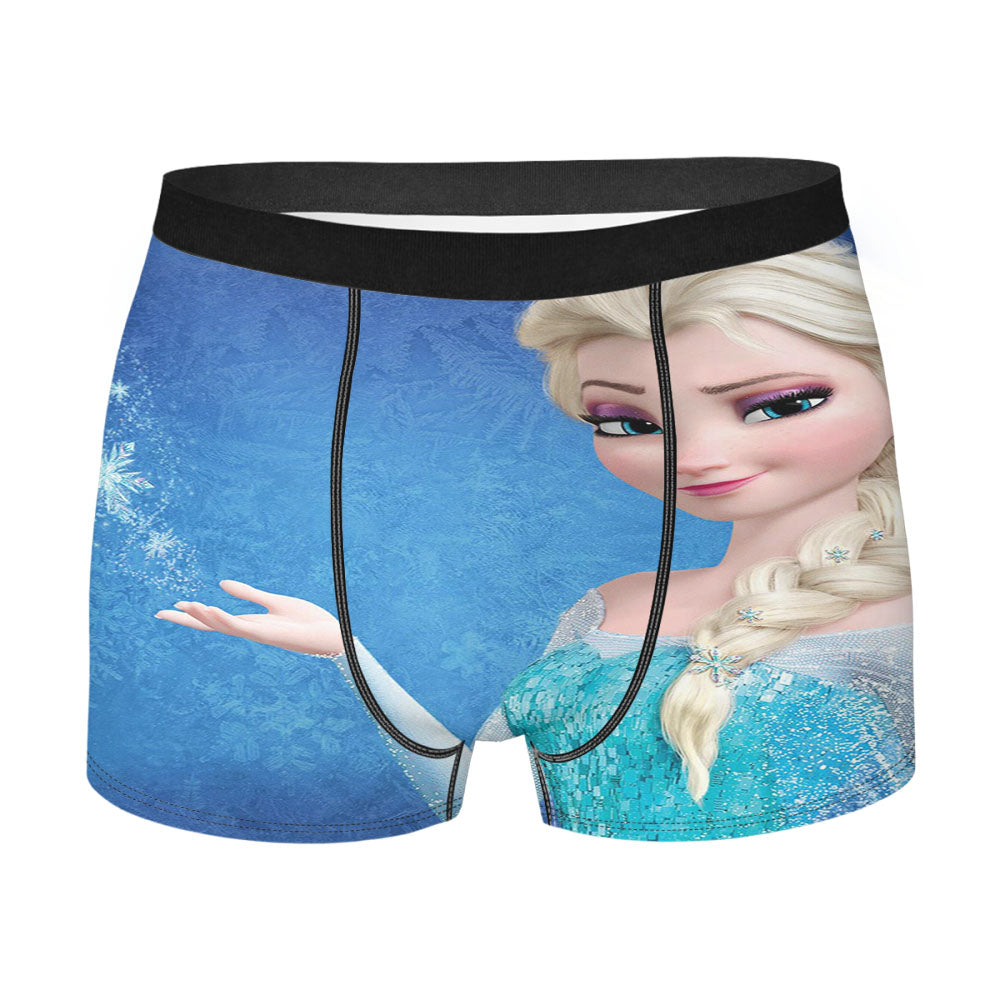 Disney Princess Elsa Men'S Boxer Briefs
