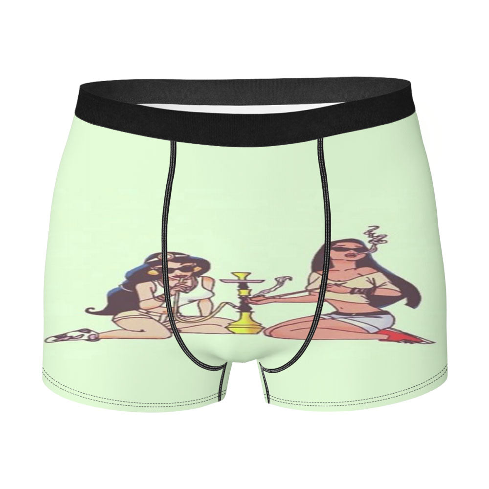 Disney Princess High Smoking Men'S Boxer Briefs
