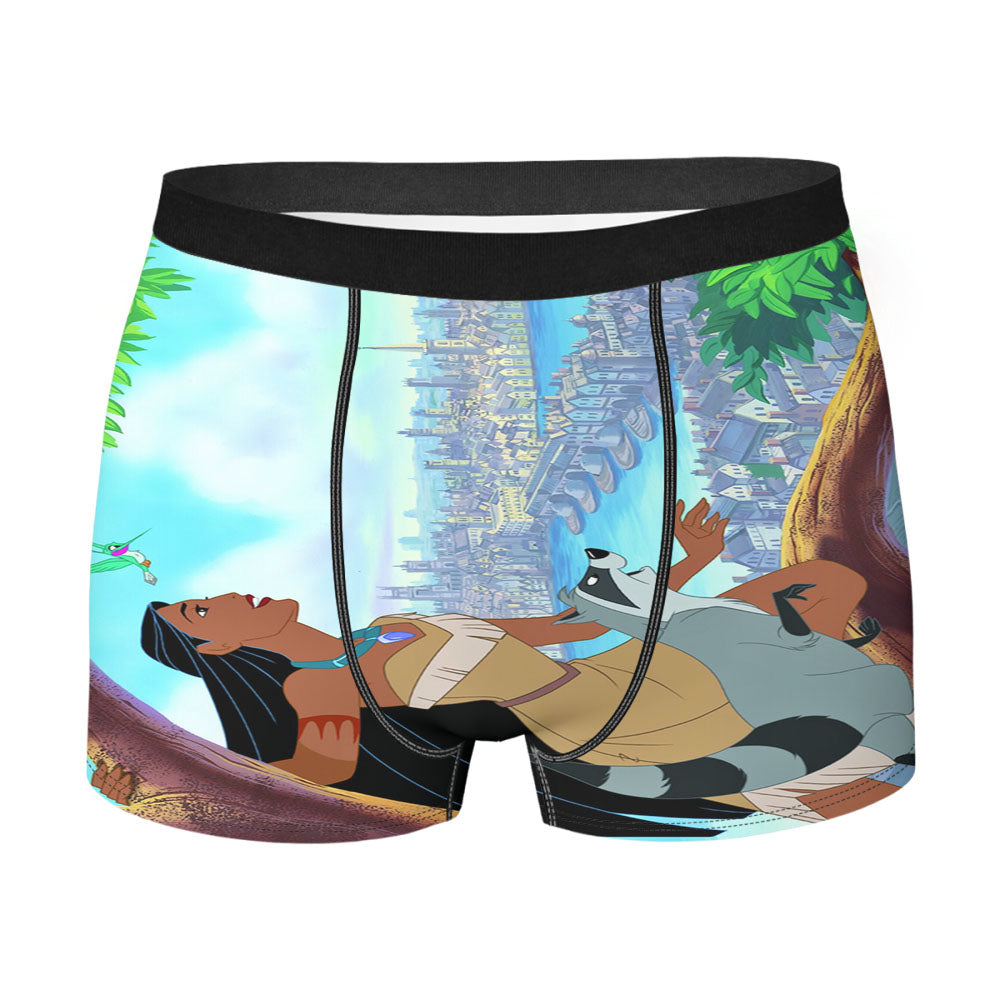 Disney Princess Pocahontas Movie Men'S Boxer Briefs