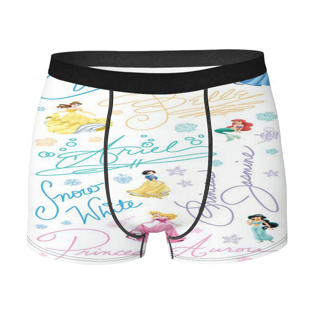 Disney Princess Sign Men'S Boxer Briefs
