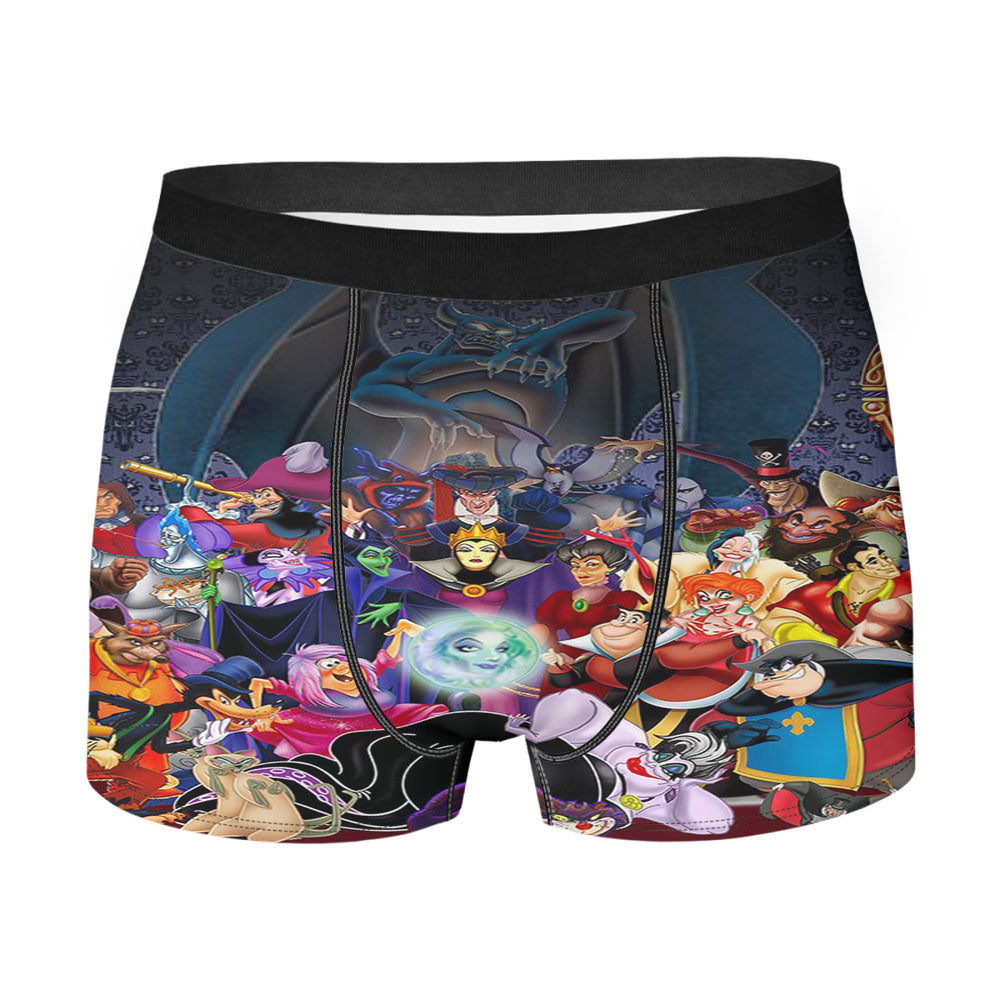 Disney Princess Villains Men'S Boxer Briefs