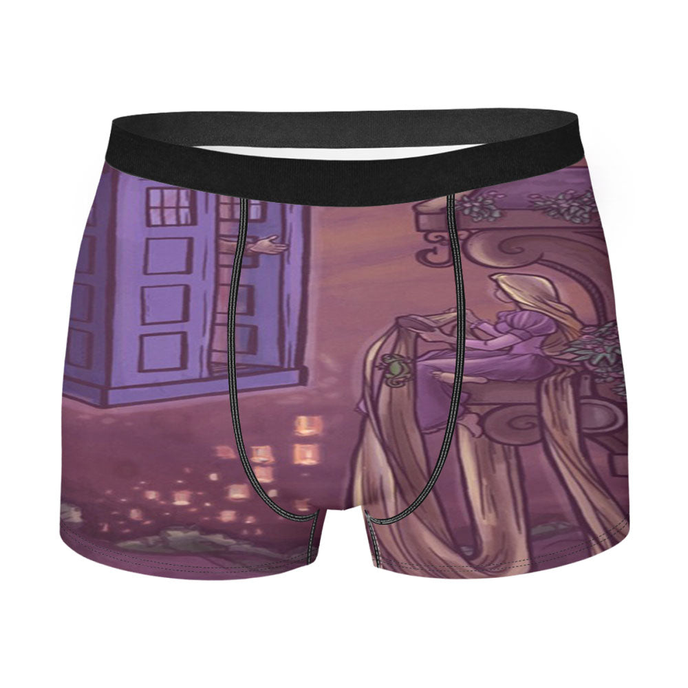 Disney Rapunzel Tardis Men'S Boxer Briefs