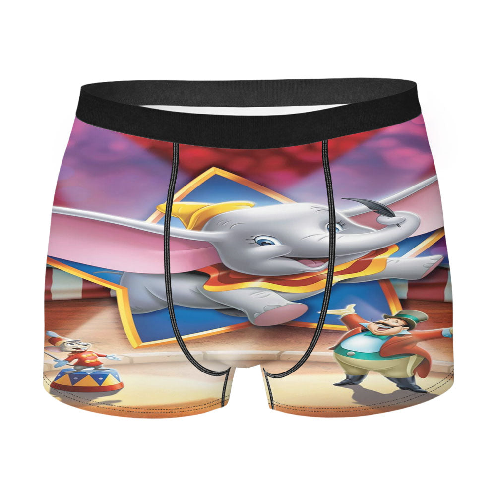Disney Show Dumbo Elephant Men'S Boxer Briefs