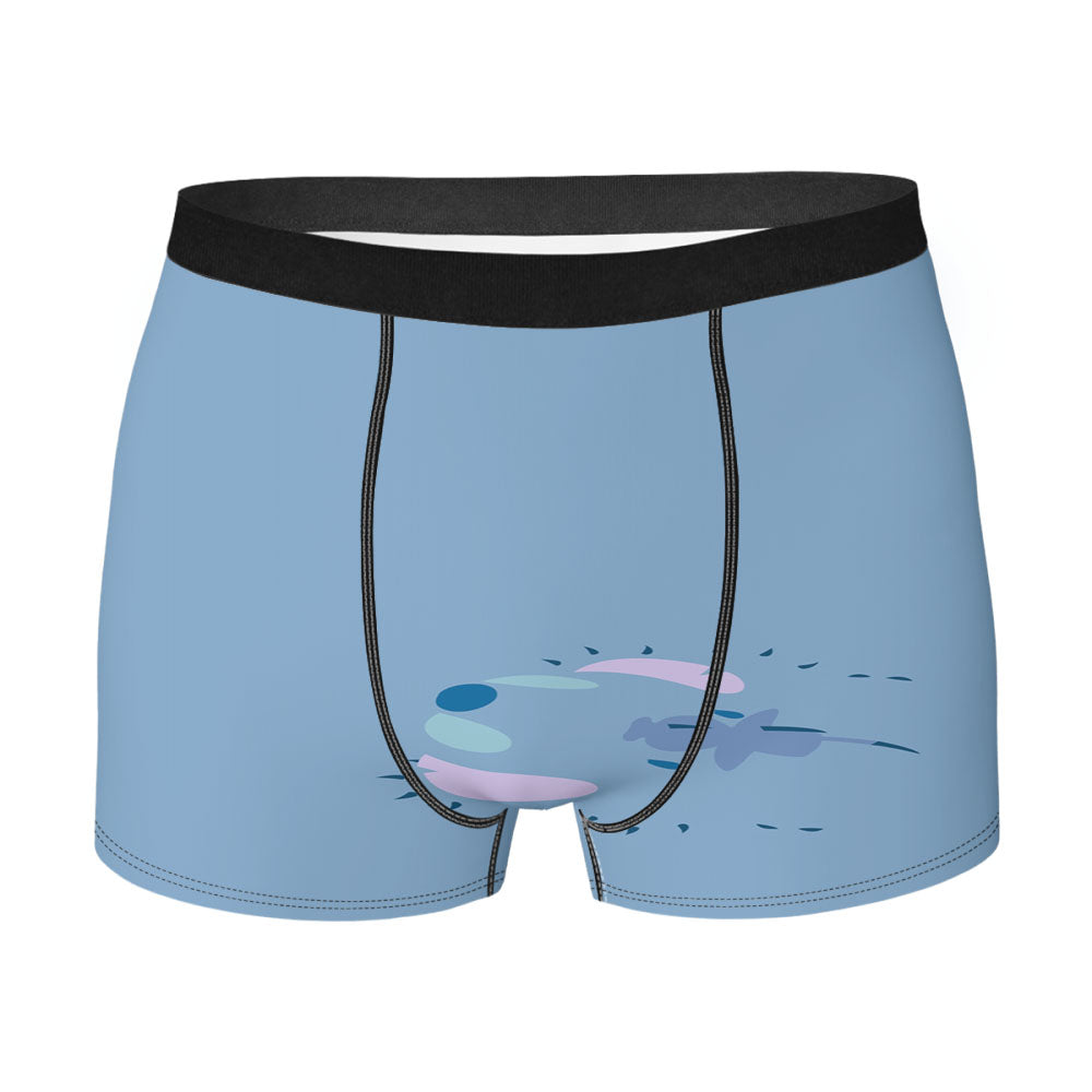 Disney Stitch Art Men'S Boxer Briefs