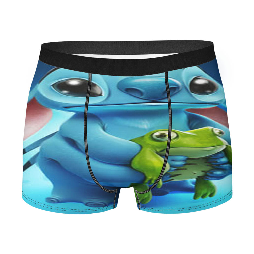 Disney Stitch Wallpaper Art Men'S Boxer Briefs