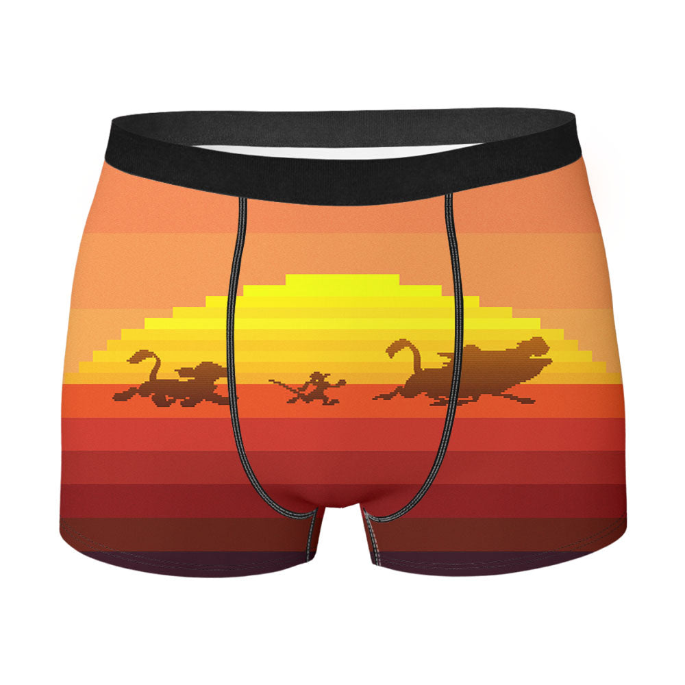 Disney Summer Lion King Men'S Boxer Briefs