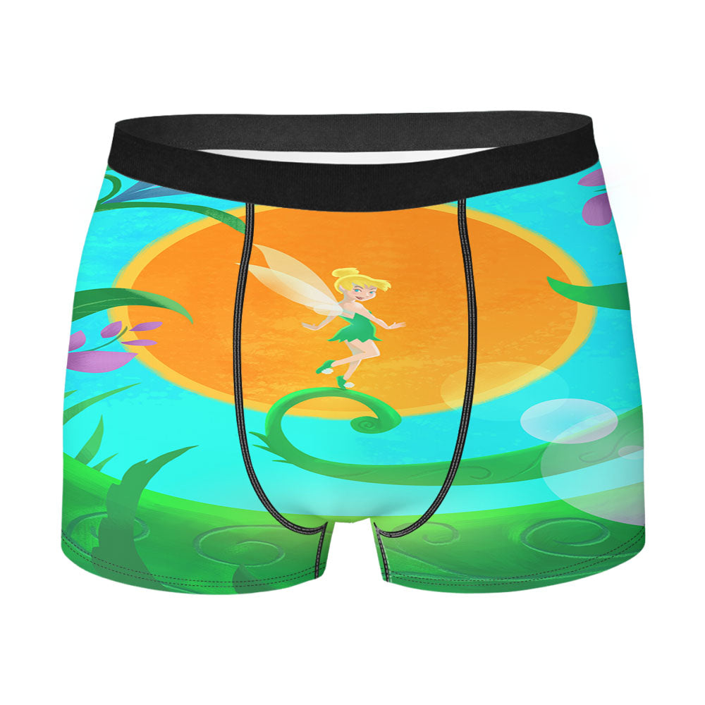 Disney Summer Tinkerbell Fairy Men'S Boxer Briefs