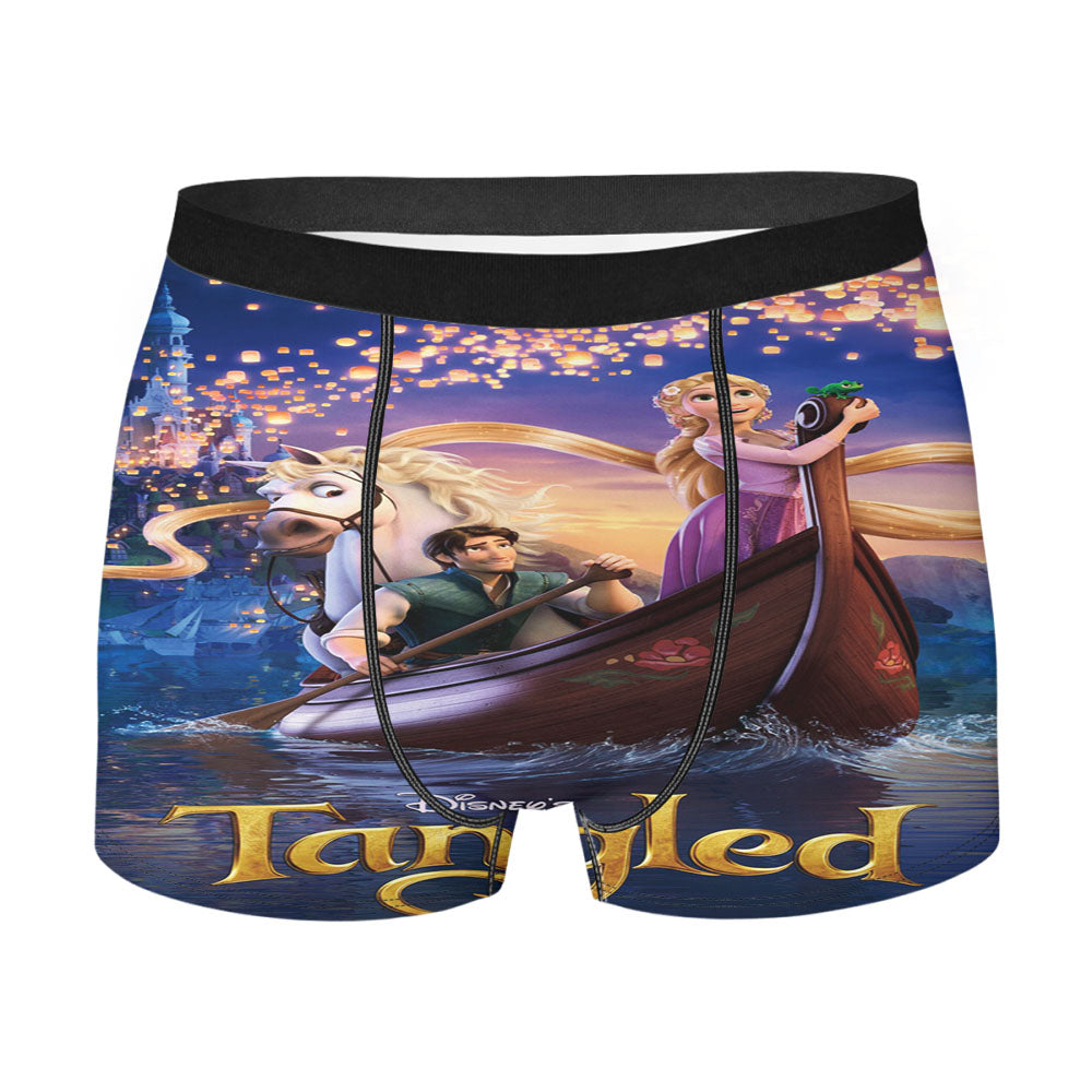 Disney Tangled Poster Men'S Boxer Briefs
