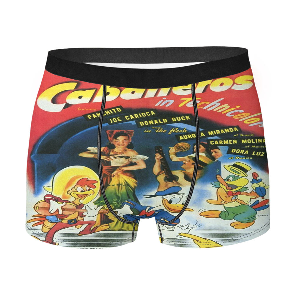Disney The Three Caballeros Men'S Boxer Briefs