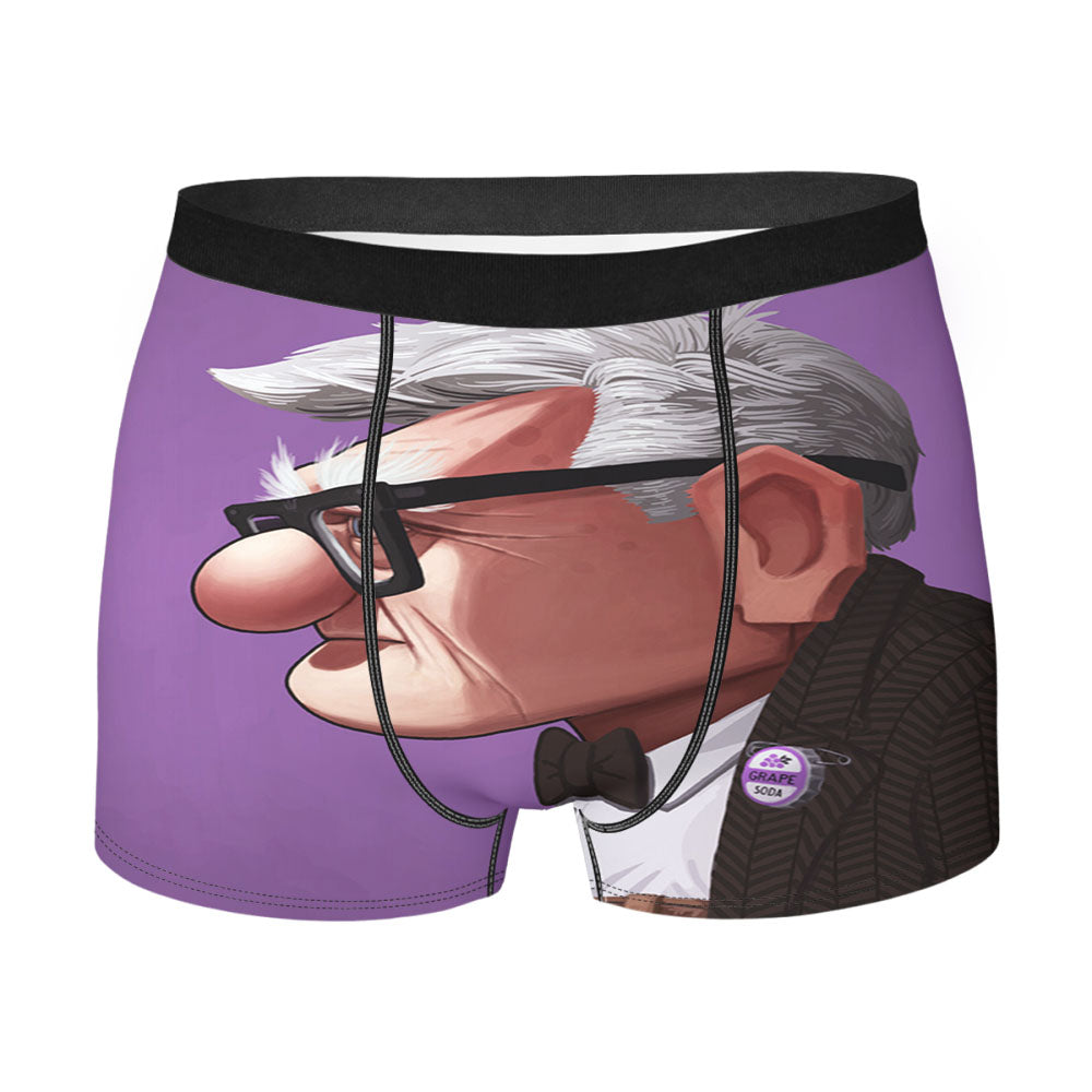 Disney Up Carl Men'S Boxer Briefs