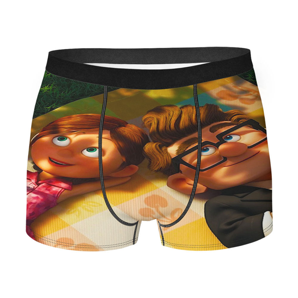 Disney Up Carl And Ellie Men'S Boxer Briefs