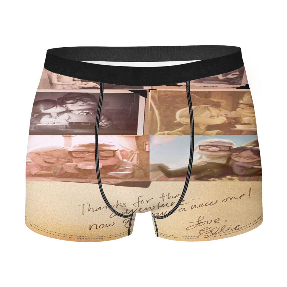 Disney Up Ellie Quotes Men'S Boxer Briefs