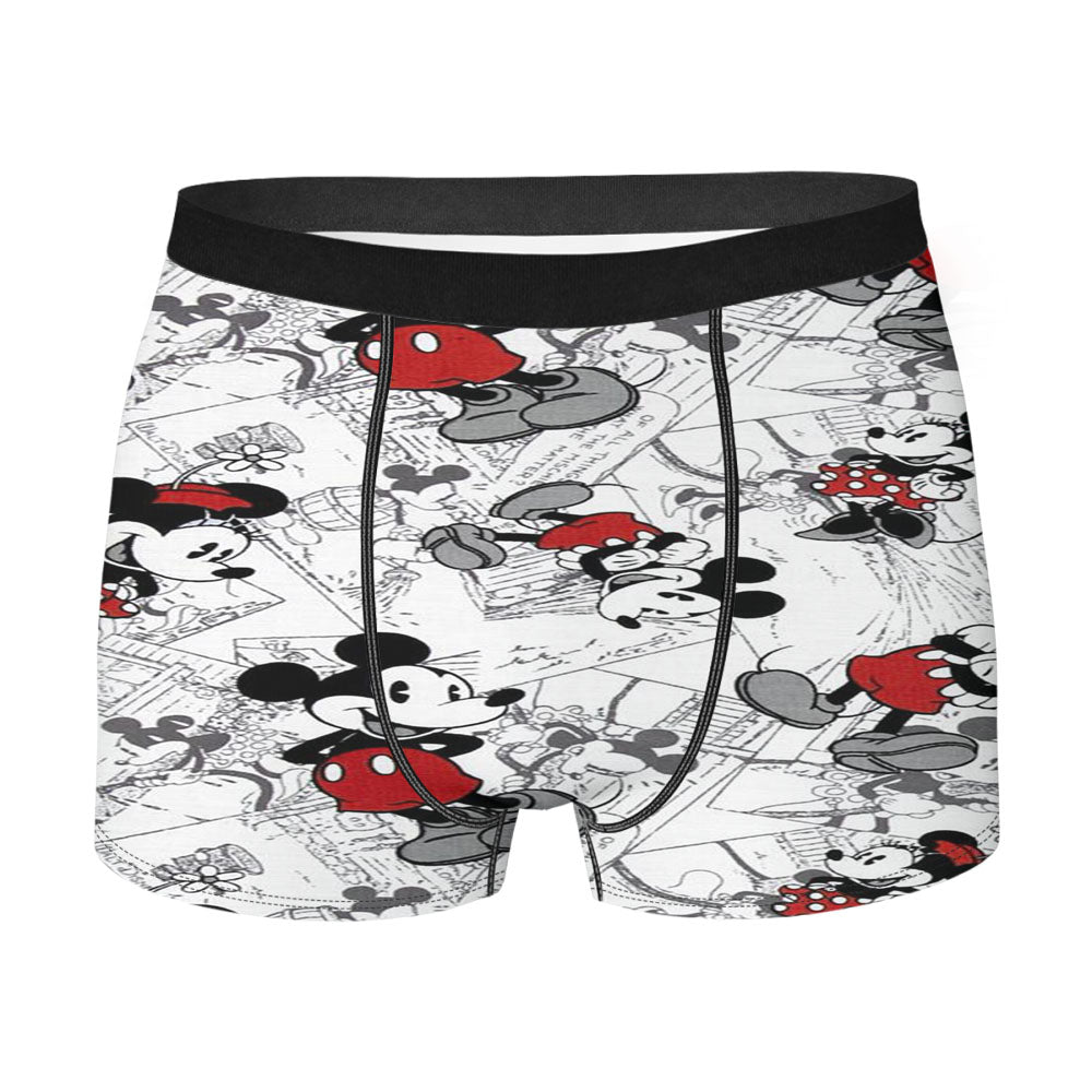 Disney Vintage Micky Men'S Boxer Briefs