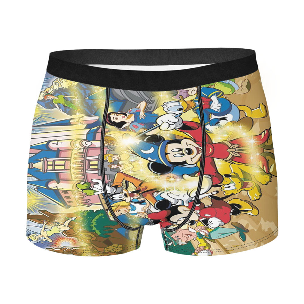 Disneylan Cartoon Men'S Boxer Briefs