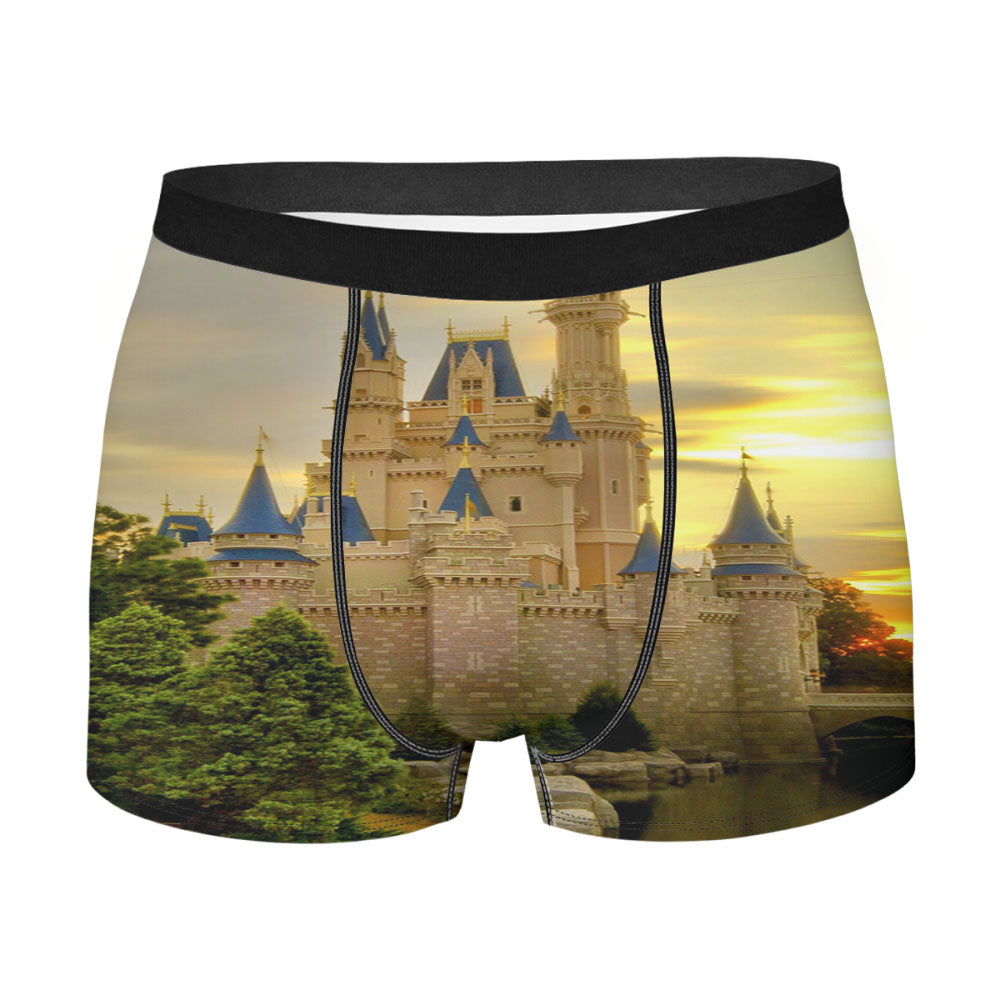 Disneyland Castle Men'S Boxer Briefs