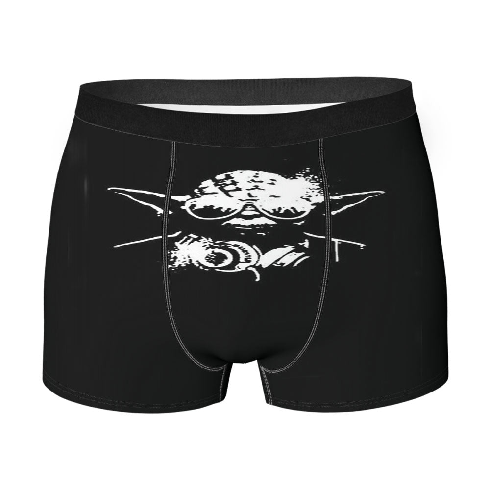 Dj Yoda Jedi Master Star Wars The Force Men'S Boxer Briefs