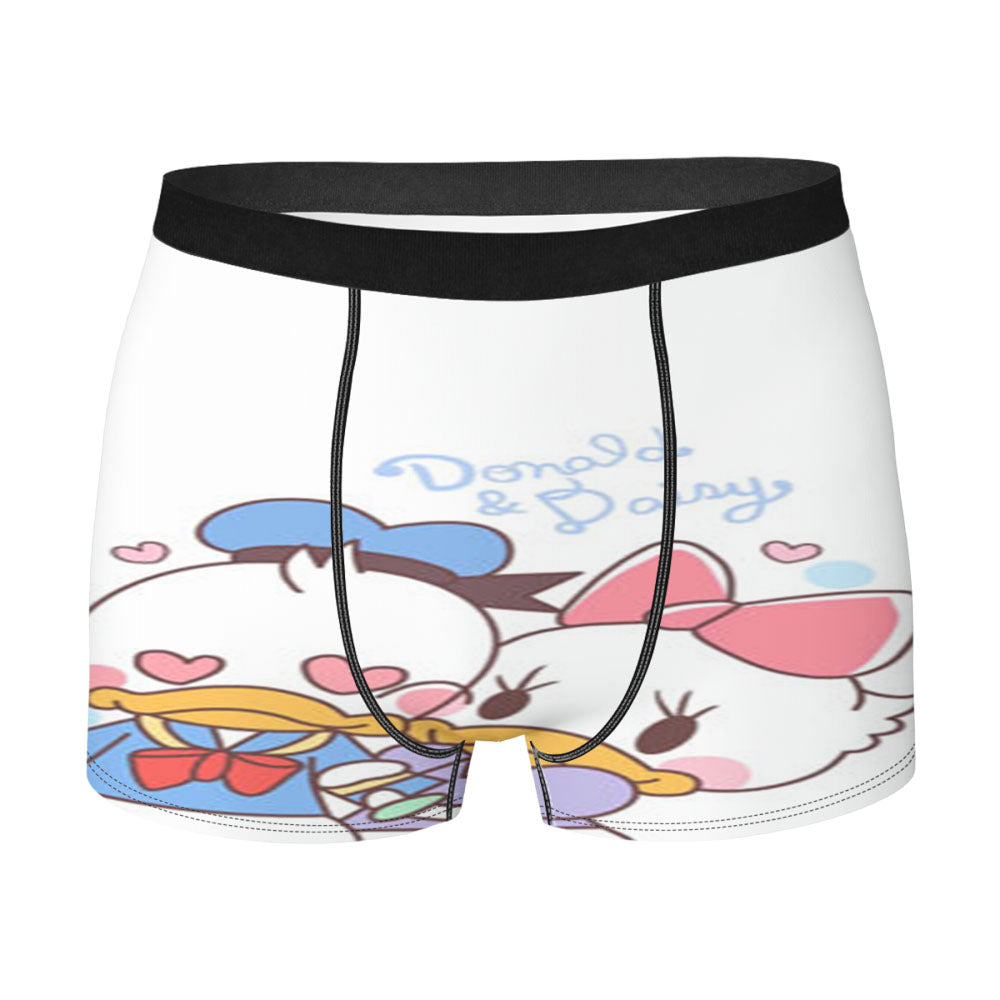 Donald And Daisy Duck Men'S Boxer Briefs