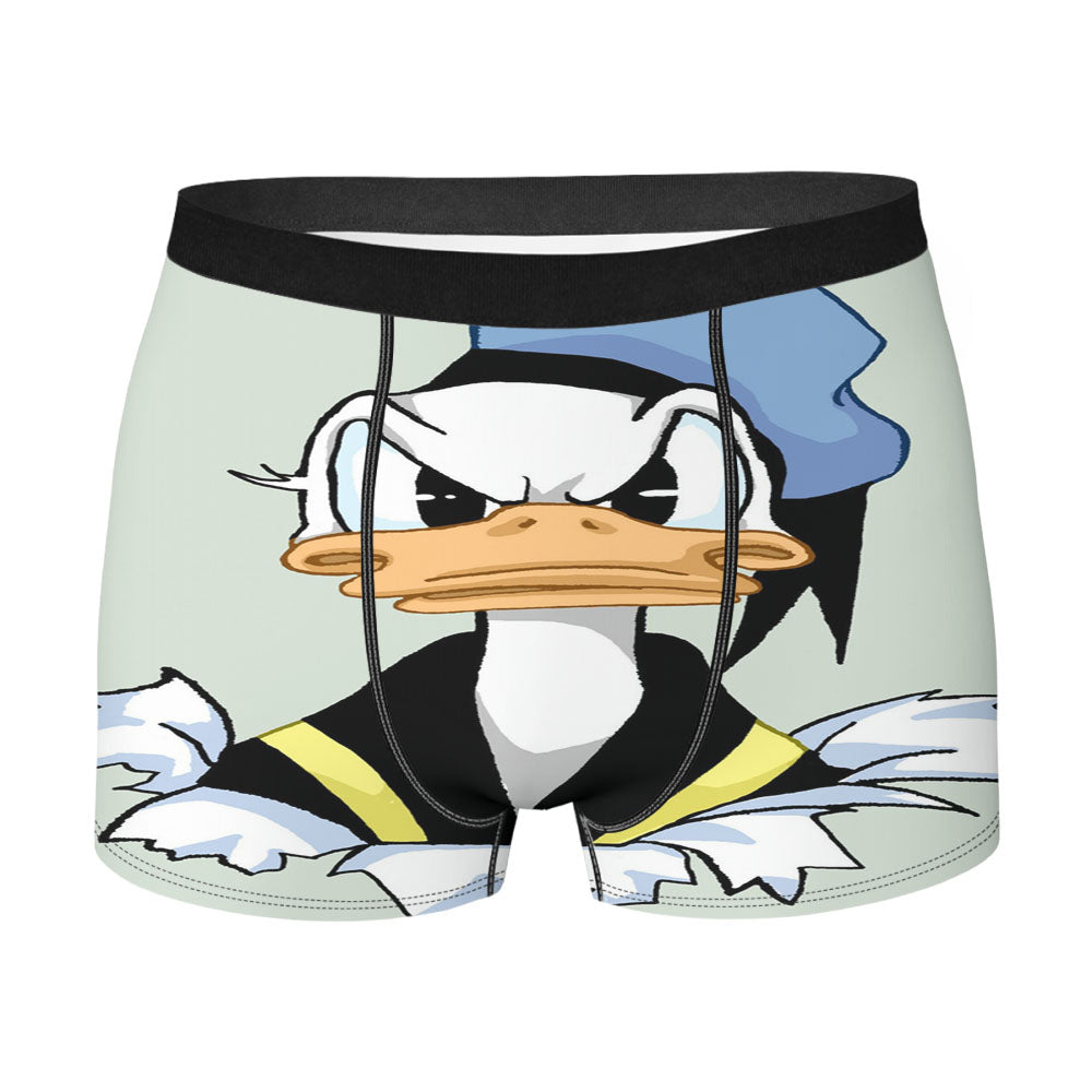 Donald Duck Angry Men'S Boxer Briefs