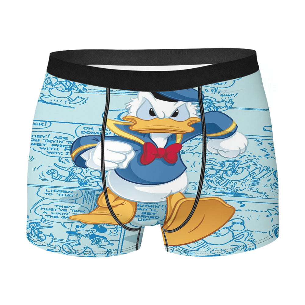 Donald Duck Angry Wallpaper Men'S Boxer Briefs
