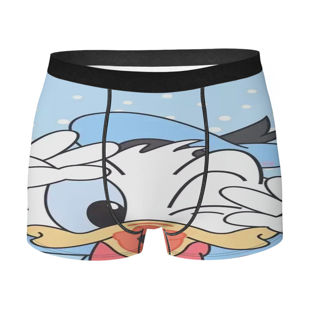 Donald Duck Kiss Men'S Boxer Briefs