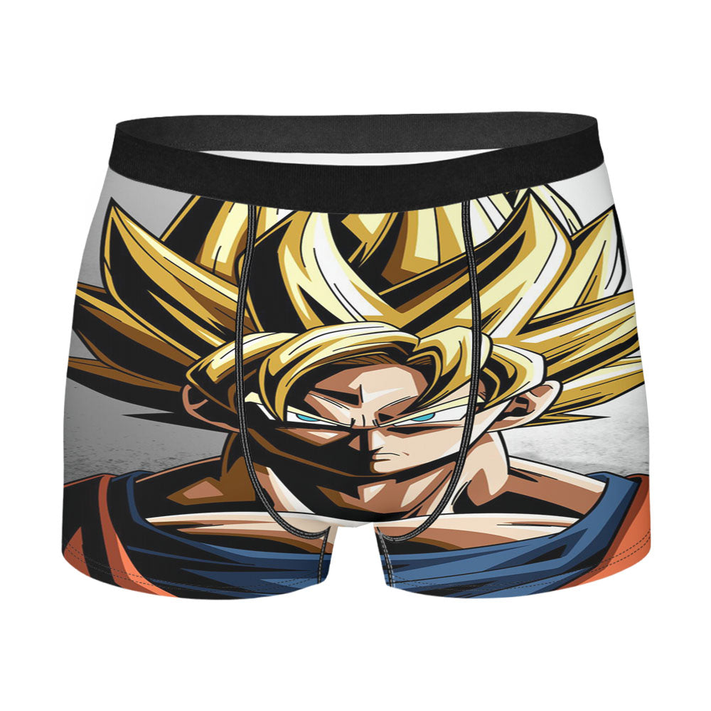 Dragon Ball Goku Face Men'S Boxer Briefs