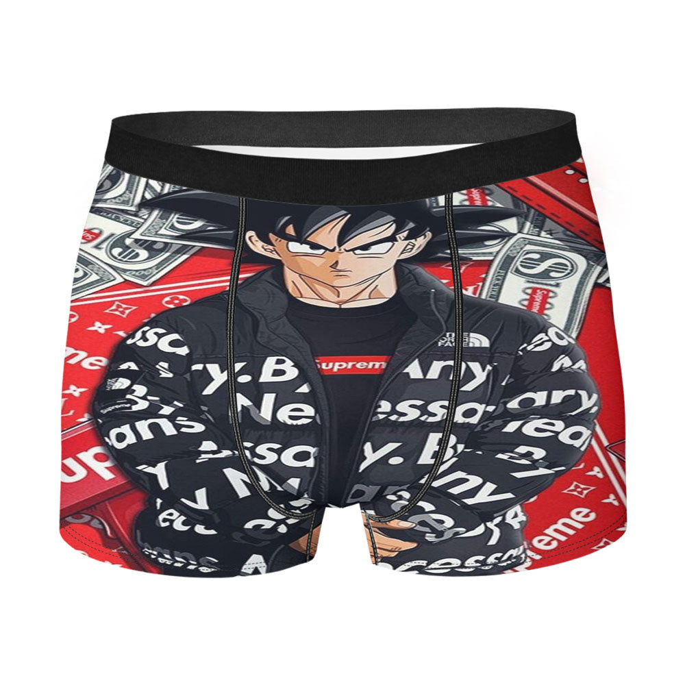 Dragon Ball Goku Hype Style Saiyan Men'S Boxer Briefs