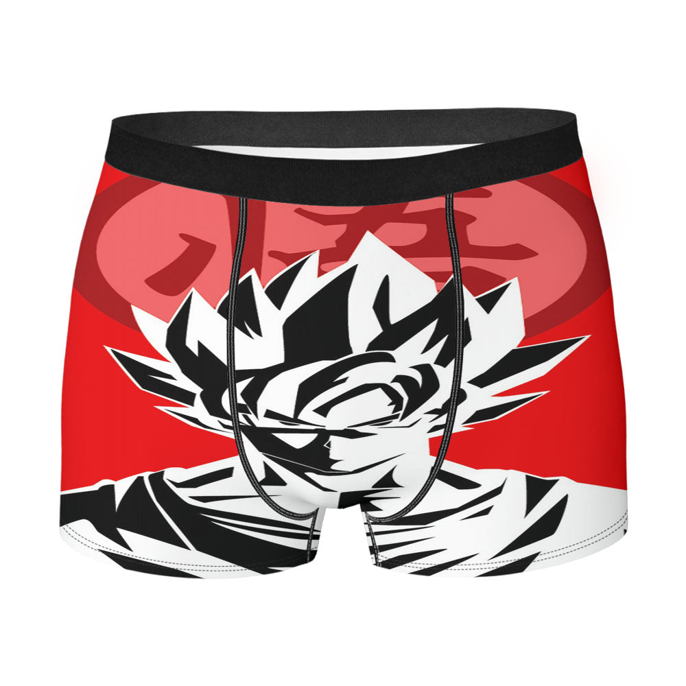 Dragon Ball Goku Logo Red Men'S Boxer Briefs