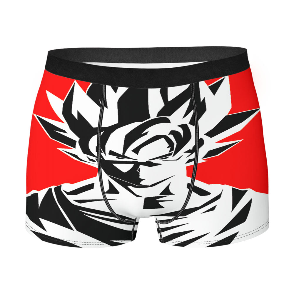 Dragon Ball Goku Vector Red Men'S Boxer Briefs