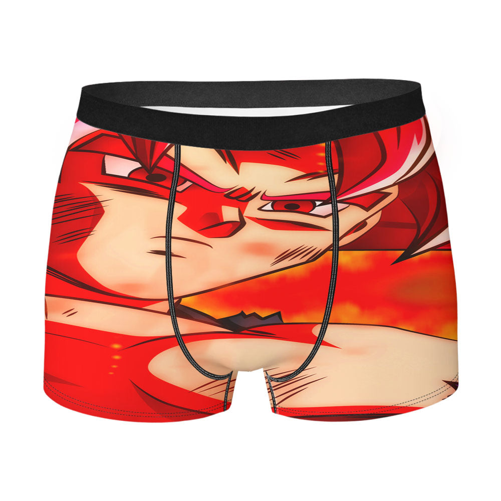 Dragon Ball Super Goku Ssg Men'S Boxer Briefs