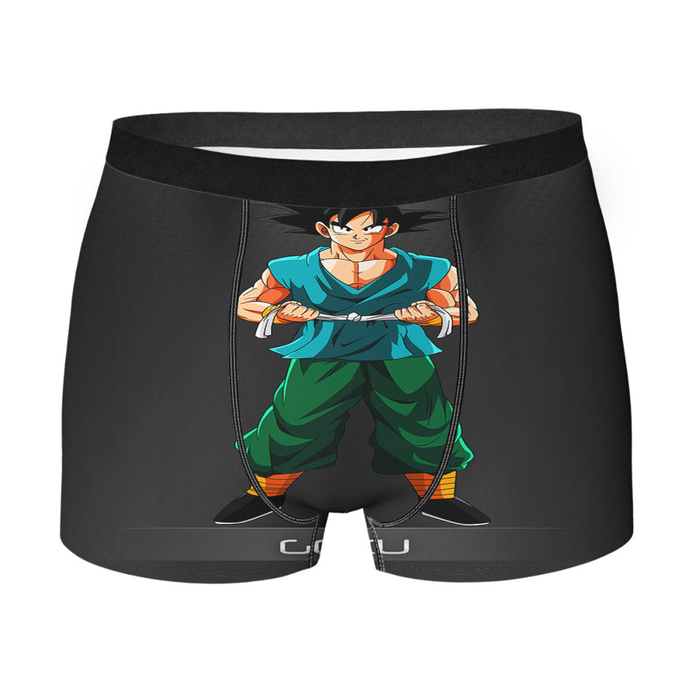 Dragon Ball Z Goku Green Suit Men'S Boxer Briefs