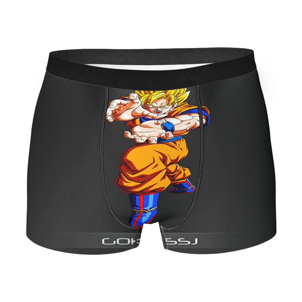 Dragon Ball Z Goku Ssj Power Men'S Boxer Briefs
